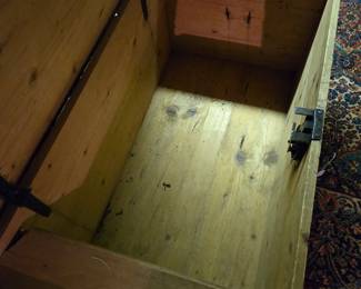 Inside trunk