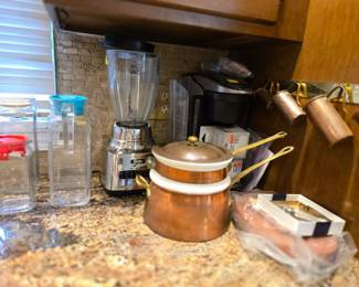 Much kitchen clutter