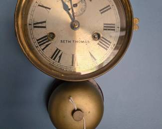 Seth Thomas ships clock