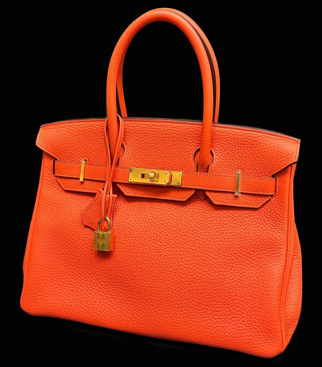 Orange Hermès Birkin Bag, 30cm