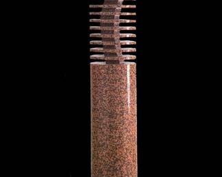 Jesús Bautista Moroles (September 22, 1950 – June 15, 2015) Granite Sculpture; approx. 7' tall