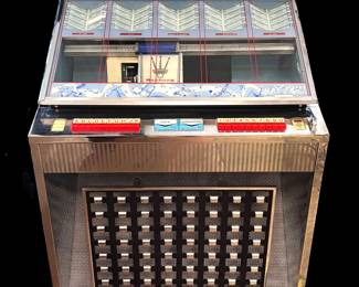 Seeburg Select-O-Matic Juke Box for 45's, recently maintenanced & in working order