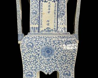 Temple Incense Burner Signed & Dated 1820
