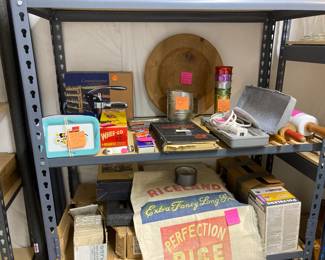 Vintage kitchen items