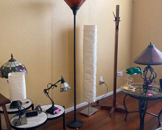 Lamps and end tables