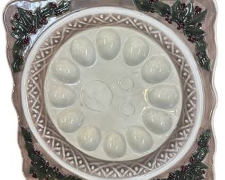 Devil Egg Ceramic Serving Platter