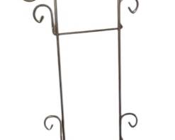 Decorative Metal Scroll Display
