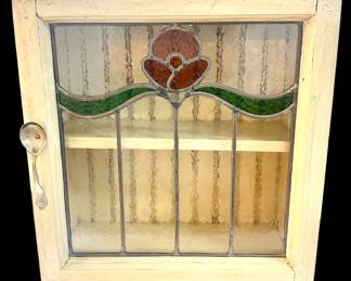 Stained Glass Display Cabinet