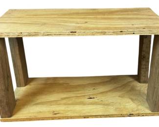 Custom Made Wooden Shelf