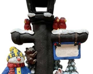 Snowy Lamp Post LightUp