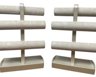 2 Beige Bracelet Displays