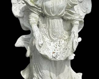 White Angel Garden Statue