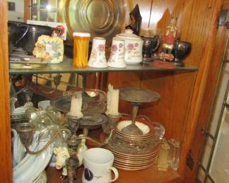 sterling candle holder and more