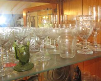 crystal wine glasses & goblets