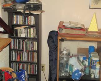 books, DVDs