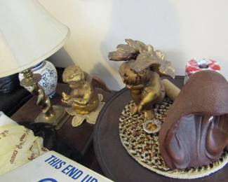statues & cherubs
