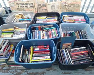 Books & Vtg Newspapers...