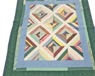 Handmade Quilted Personal Throw