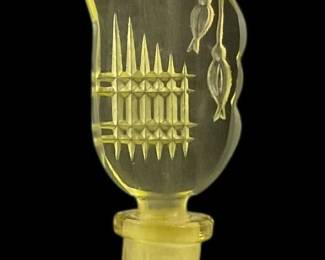 Vintage Perfume Bottle with Stopper