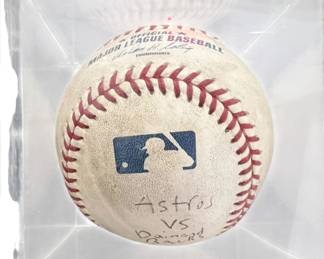 Astros Game Ball Astros vs Diamond Backs