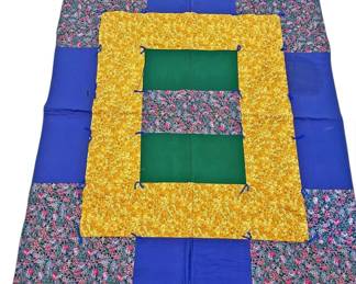 Handmade Quilted Personal Throw