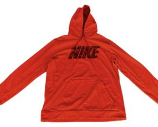 Orange Nike ThermaFit Hoodie XL