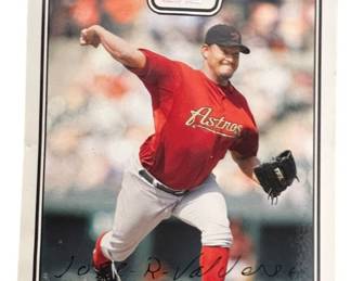 2008 Autographed MLB Jose Valverde Card