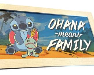 Lilo Ohana Means Family Wall Art