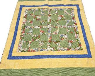 Handmade Quilted Personal Throw