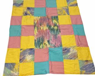 Handmade Quilted Personal Throw