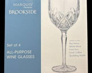 New Waterford Marquis Goblets