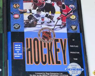 SEGA Genesis Game (NHL Hockey)
