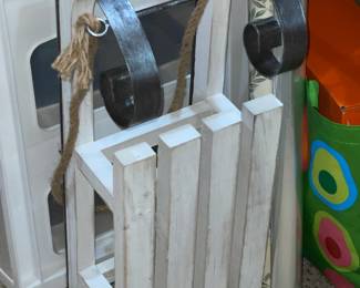 Christmas Sled Decor