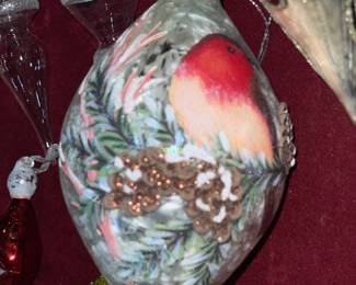 Beautiful Glass Christmas Ornament Collection