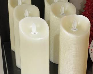 Battery Op Flickering Candles
