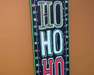 HoHoHo Wall Sign