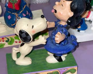 Peanuts Snoopy & Lucy Jim Shore Figurine