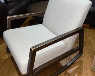 Mid-Century Modern Style Upholstered Arm Chair
