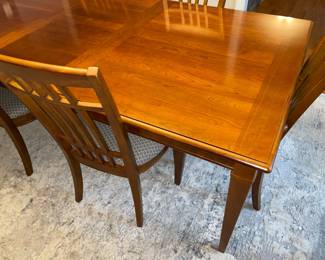 Dining Room Table Set W/ 6 Chairs