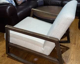 Mid-Century Modern Style Upholstered Arm Chair