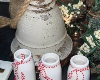 Christmas Mini Milk Bottles