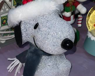 Peanuts Snoopy Clear Crystal Light-Up