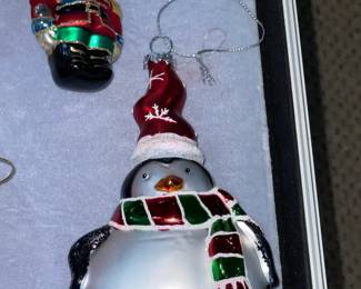 Beautiful Glass Christmas Ornament Collection