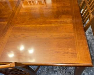 Dining Room Table Set W/ 6 Chairs