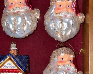 Beautiful Glass Christmas Ornament Collection