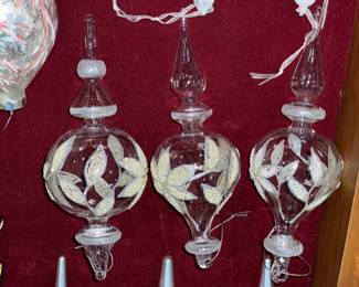 Beautiful Glass Christmas Ornament Collection