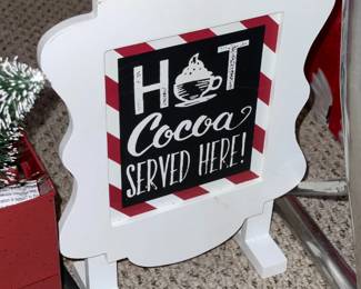 Hot Cocoa Sign
