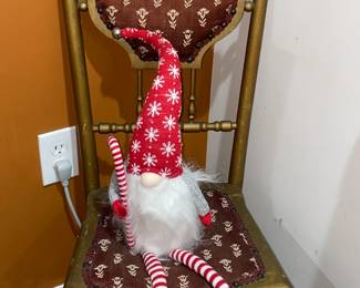 Christmas Gnome On Chair