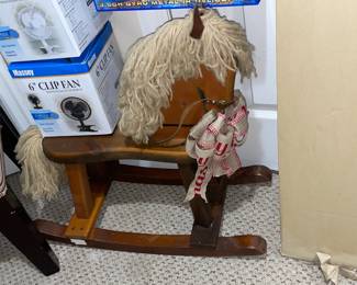 Wooden Rocking Horse