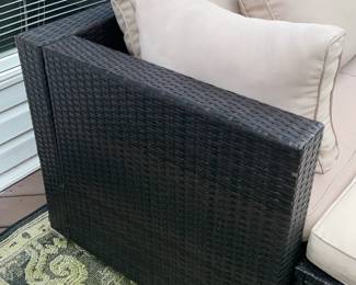 Large Outdoor Sectional Sofa W/ Cushions & Pillows By PatioJoy